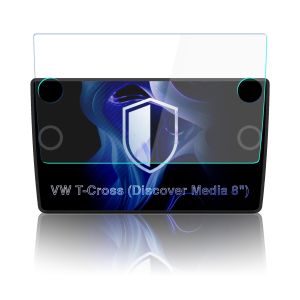 Protective film for the navigation screen for VW T-Cross 2019- (Discover Media 8") - 3mk BladeShield™ Center Display