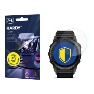 Hybrid glass for smartwatch Garmin Tactix 7 AMOLED Edition - 3mk HARDY® Fusion Watch Protection™