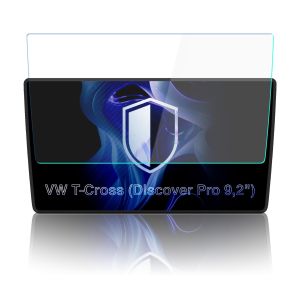 Protective film for the navigation screen for VW T-Cross 2019- (Discover Pro 9,2") - 3mk BladeShield™ Center Display