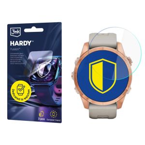 Hybrid glass for smartwatch Garmin Fenix 7s - 3mk HARDY® Fusion Watch Protection™