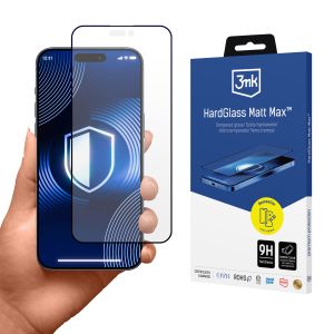 Matte tempered glass for Apple iPhone 18 Pro – 3mk HardGlass Matt Max
