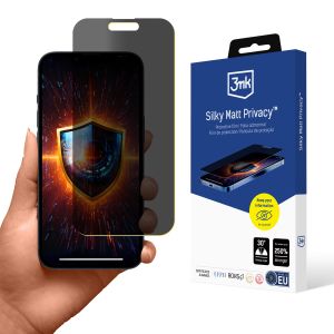 Privacy film for Apple iPhone 15 Pro - 3mk Silky Matt Privacy