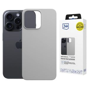 Case for Apple iPhone 16 Pro Max - 3mk Hardy MagSilicone Natural Titanium