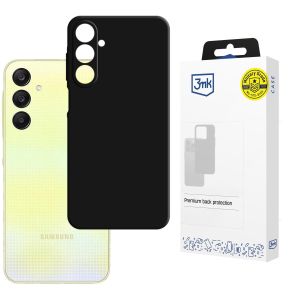 Silicone case for Samsung Galaxy A26 5G - 3mk HARDY® Mellow Case™ Black