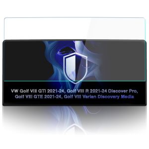 Protective film for the navigation screen for VW Golf VIII R 2021-24 Discover Pro - 3mk BladeShield™ Center Display