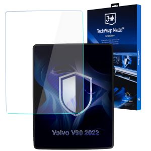 Matte screen protector for the navigation display for Volvo V90 2022- – 3mk TechWrap Matte™ Center Display