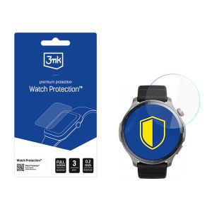 Protective screen film for smartwatch Amazfit Balance 2 - 3mk Watch Protection