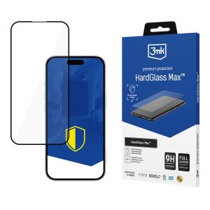 Reinforced tempered glass for Apple iPhone 17 Pro - 3mk HardGlass Max