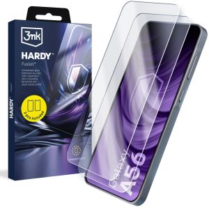 2x hybrid glass for Samsung Galaxy A56 - 3mk HARDY® Fusion™