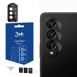 Tempered glass for the camera lens for Samsung Galaxy Z Fold4 - 3mk Lens Protection Pro Black