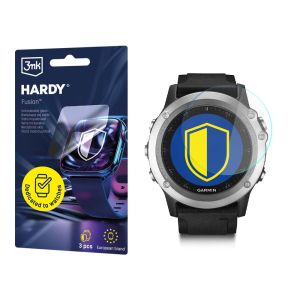 Hybrid glass for smartwatch Garmin Fenix 3 - 3mk HARDY® Fusion Watch Protection™