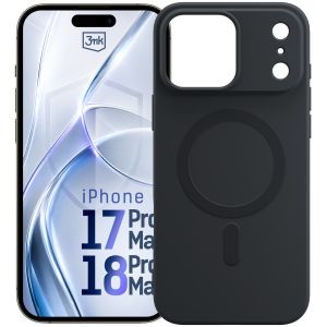 Flexible MagSafe case for Apple iPhone 17 Pro Max/ 18 Pro Max - 3mk HARDY® Haptica MagCase™