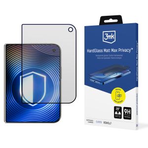 Matte tempered glass for Apple iPhone Duo - 3mk HardGlass Matt Max Privacy