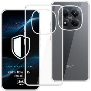 Transparent case for Redmi Note 15 Pro 4G – 3mk HARDY® Vision Case™