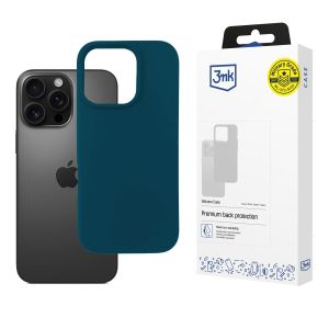 Case for Apple iPhone 16 Pro Max - 3mk Silicone Case Dark Green