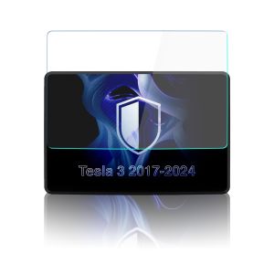Screen protector for navigation display for Tesla Model 3 2017-24 - 3mk BladeShield™ Center Display