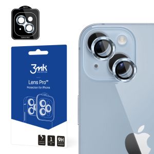 Tempered glass for the camera lens for Apple iPhone 14 Plus - 3mk Lens Protection Pro Sierra Blue