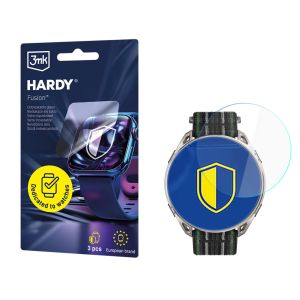 Hybrid glass for smartwatch Amazfit Cheetah 2 Ultra - 3mk HARDY® Fusion Watch Protection™