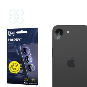 Camera lens glass for Apple iPhone 16E/ iPhone 17E - 3mk HARDY® Fusion Lens Protection™
