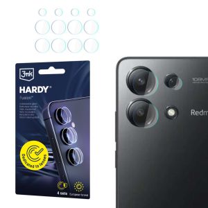 Camera lens glass for Redmi Note 13 4G - 3mk HARDY® Fusion Lens Protection™