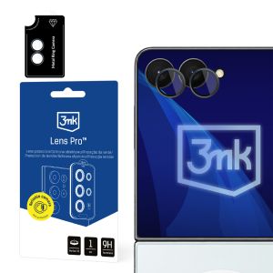 Tempered glass for the camera lens for Samsung Galaxy Z Flip 8 - 3mk Lens Protection Pro Black