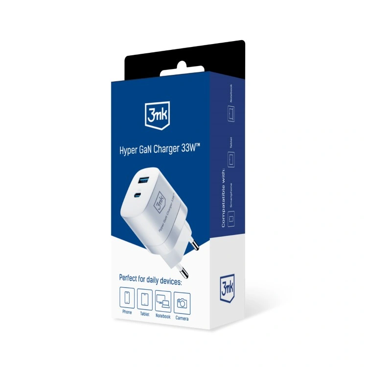 Packshot 3mk Hyper GaN Charger 33W™ White