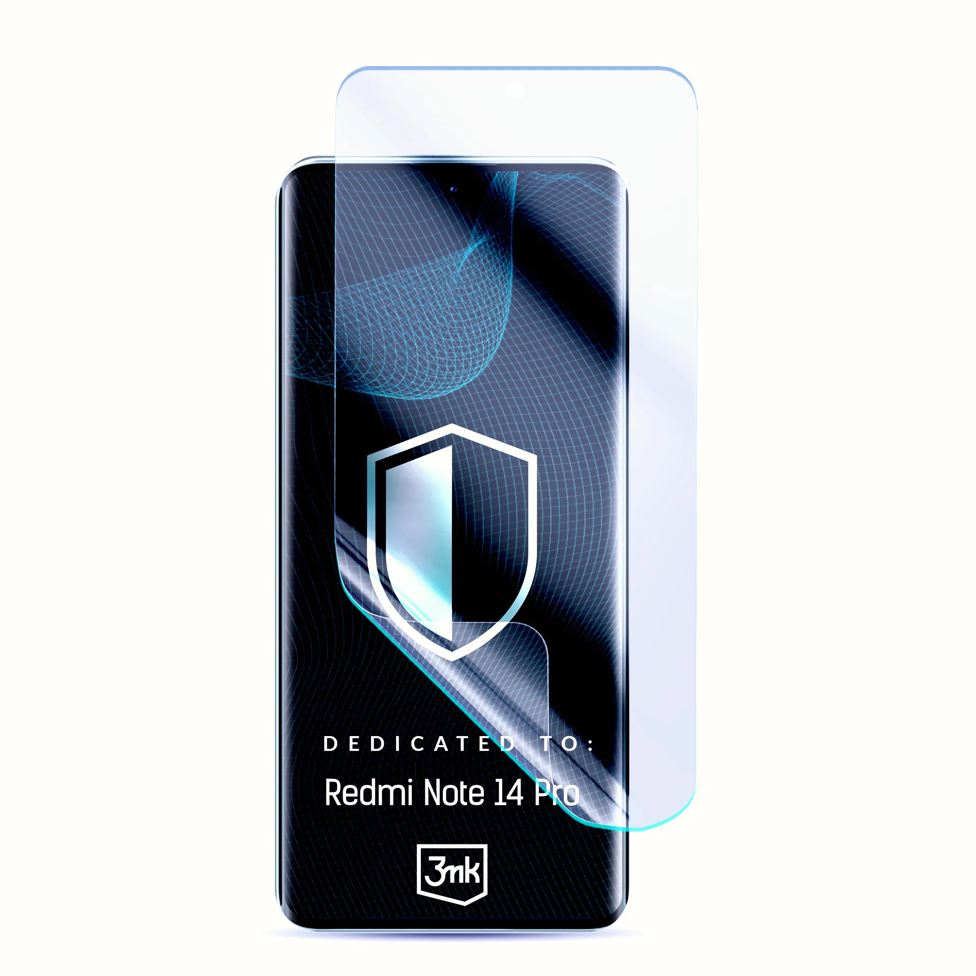 Screen protector for Redmi Note 14 Pro 5G - 3mk 1UP screen protector (3 pieces)