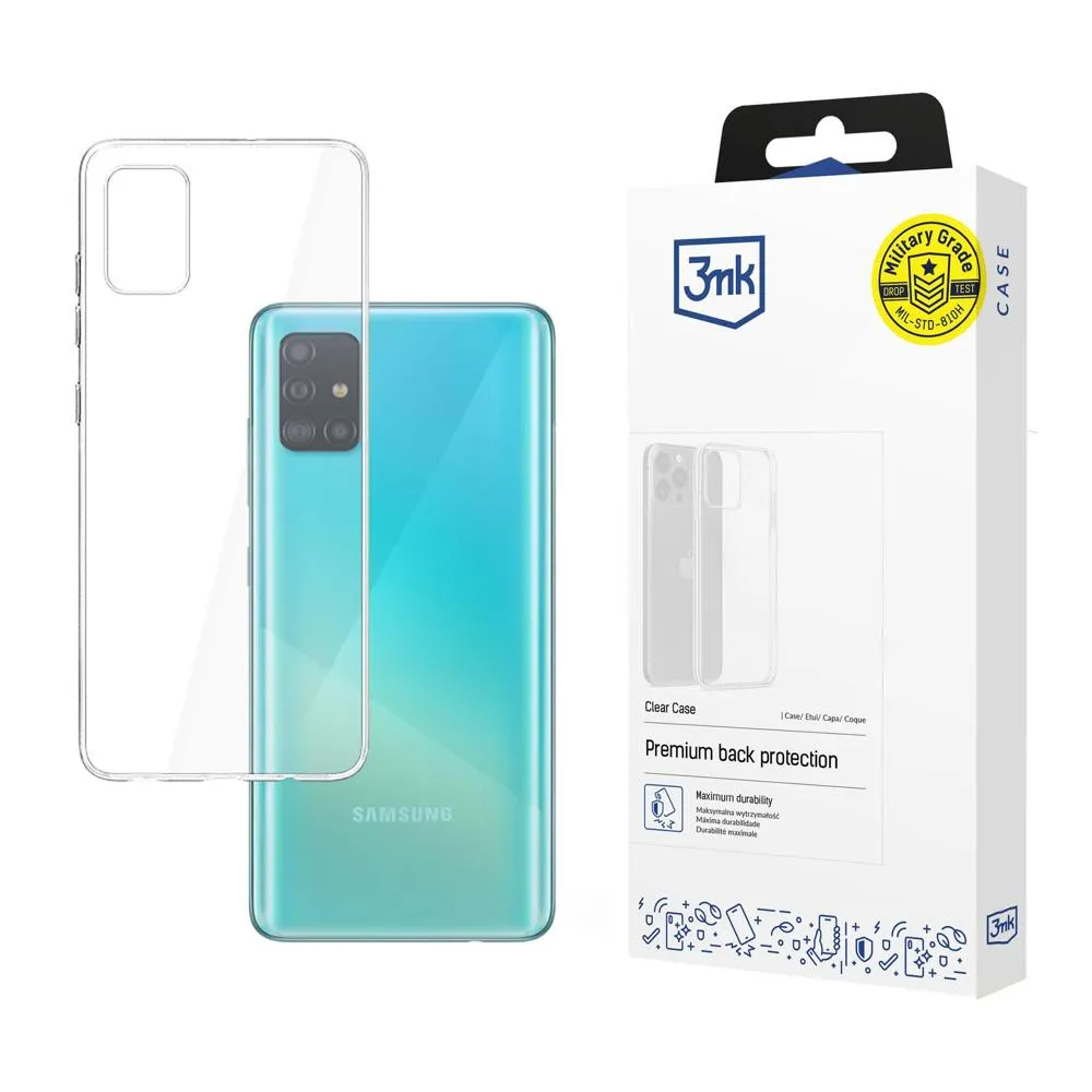 Case for Samsung Galaxy A51 4G - 3mk Clear Case