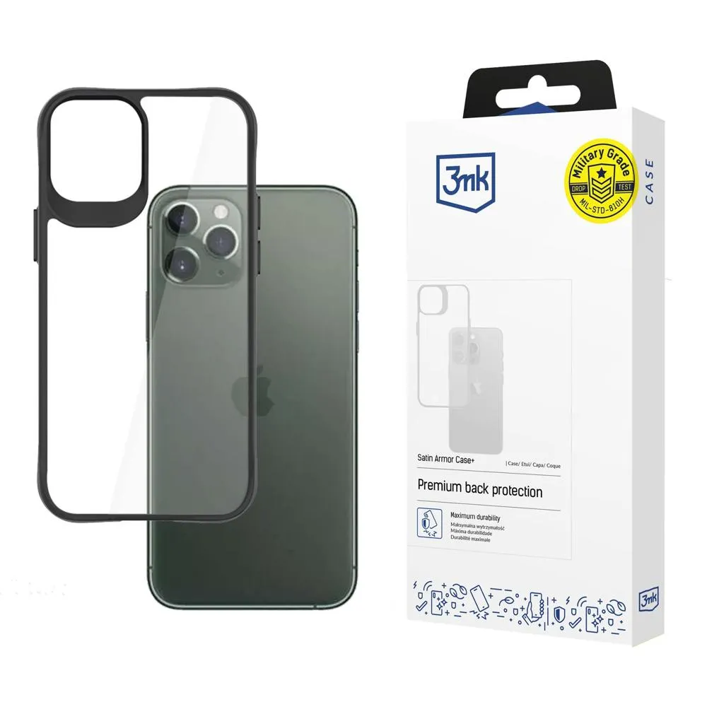 Case for Apple iPhone 11 Pro - 3mk Satin Armor Case+