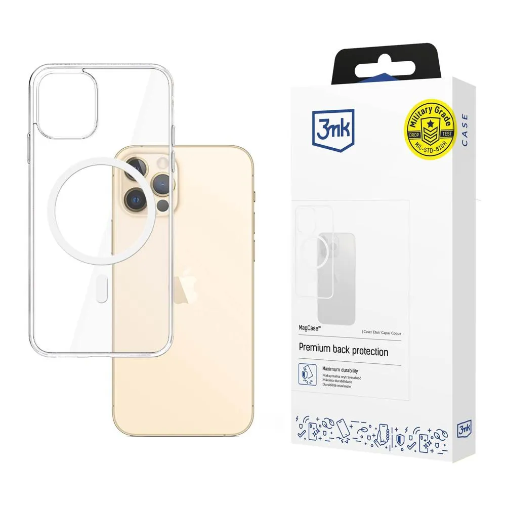 Reinforced case for Apple iPhone 12/12 Pro - 3mk MagCase