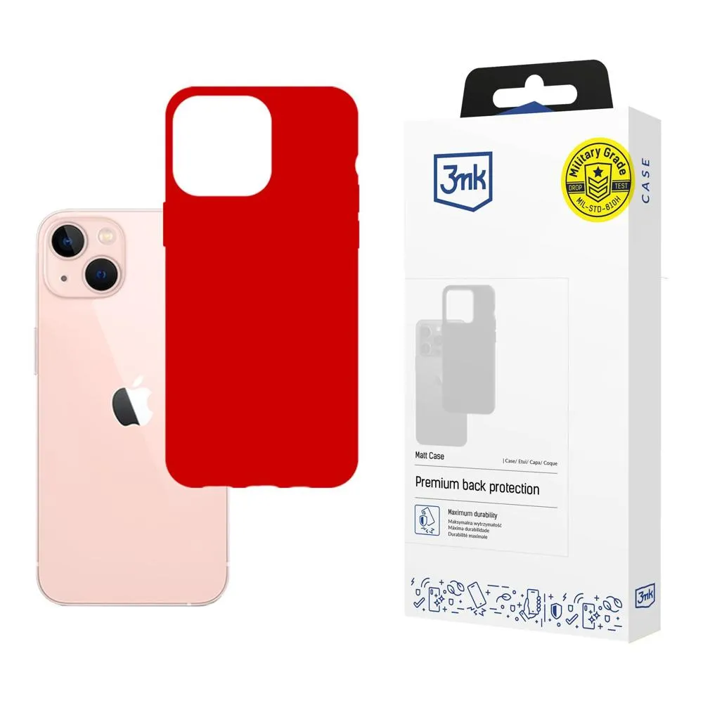 Case for Apple iPhone 14 Plus - 3mk Matt Case Strawberry