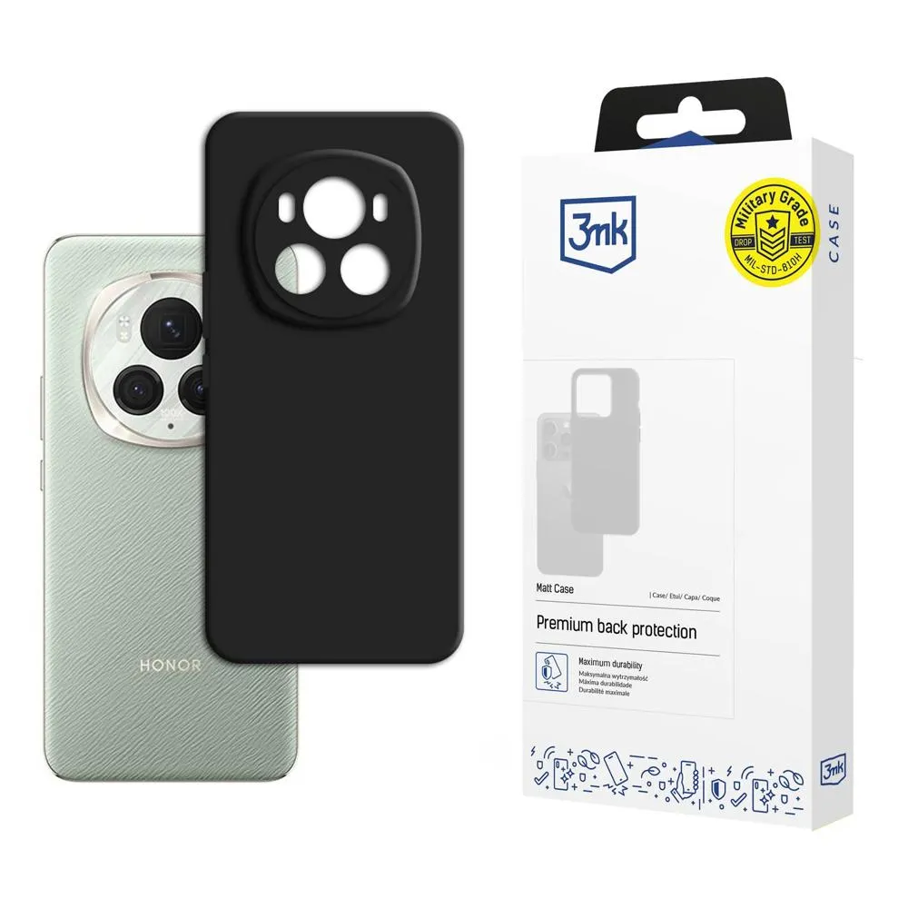 Case for Honor Magic6 Pro - 3mk Matt Case Black