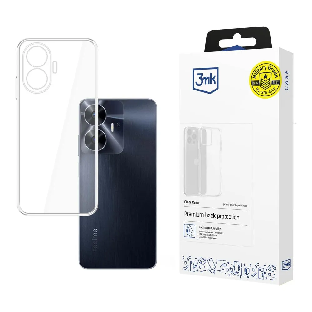 Case for Realme C55 - 3mk Clear Case
