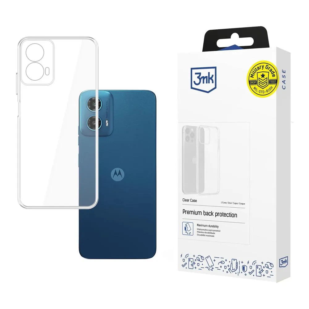 Case for Motorola Moto G34 5G - 3mk Clear Case