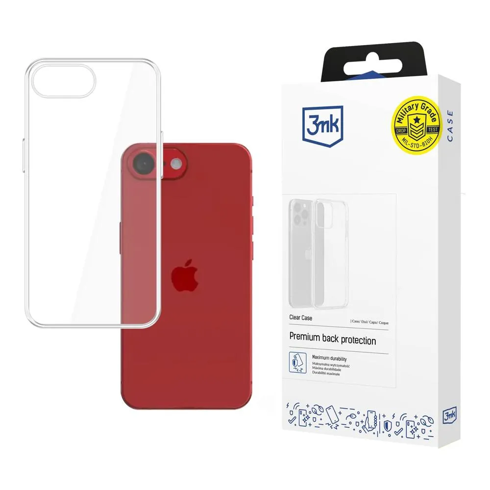 Case for Apple iPhone 16E - 3mk Clear Case