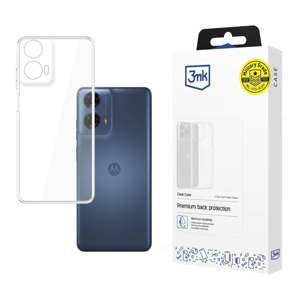 Case for Motorola Moto G24 Power - 3mk Clear Case