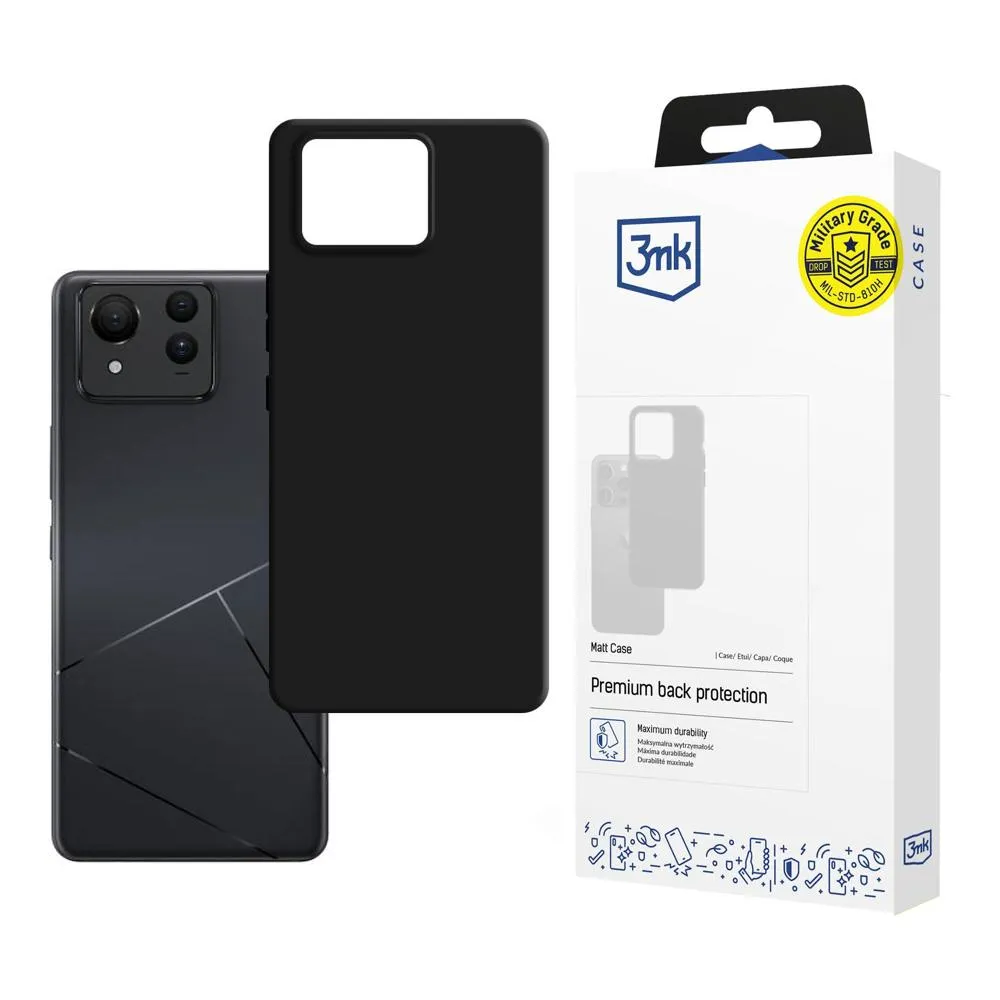Case for ASUS Zenfone 11 Ultra - 3mk Matt Case Black
