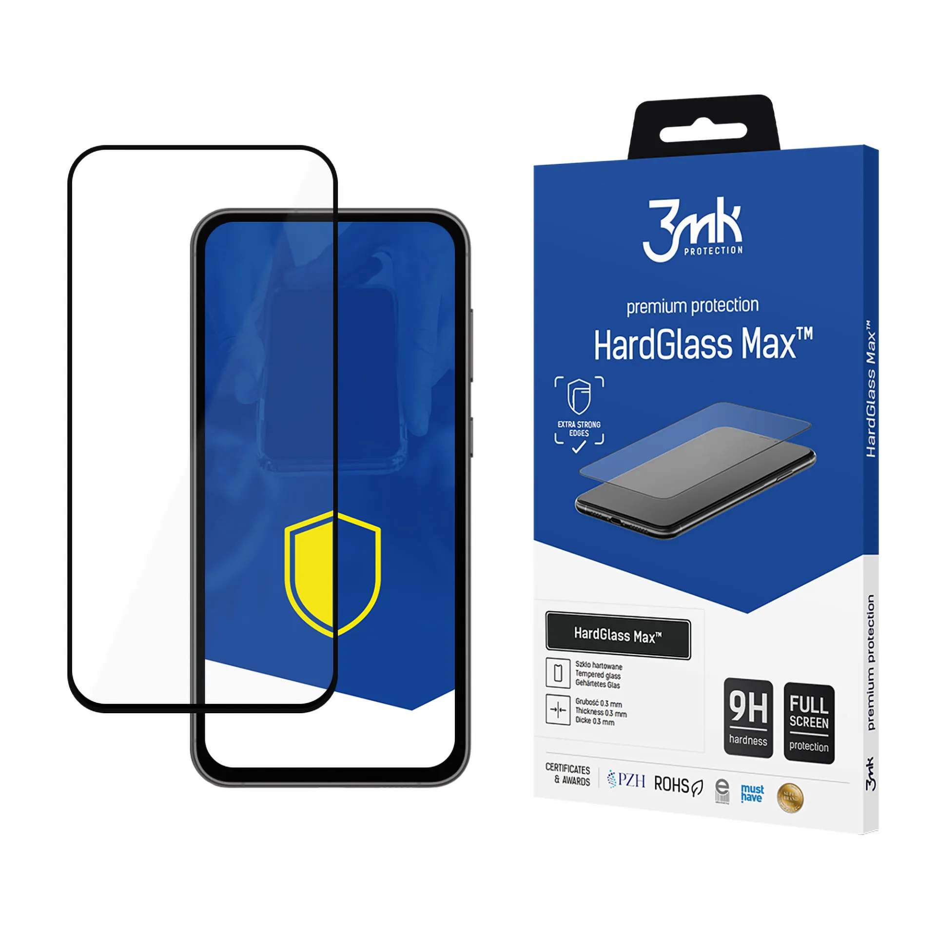 Reinforced tempered glass for Samsung Galaxy S23 FE - 3mk HardGlass Max