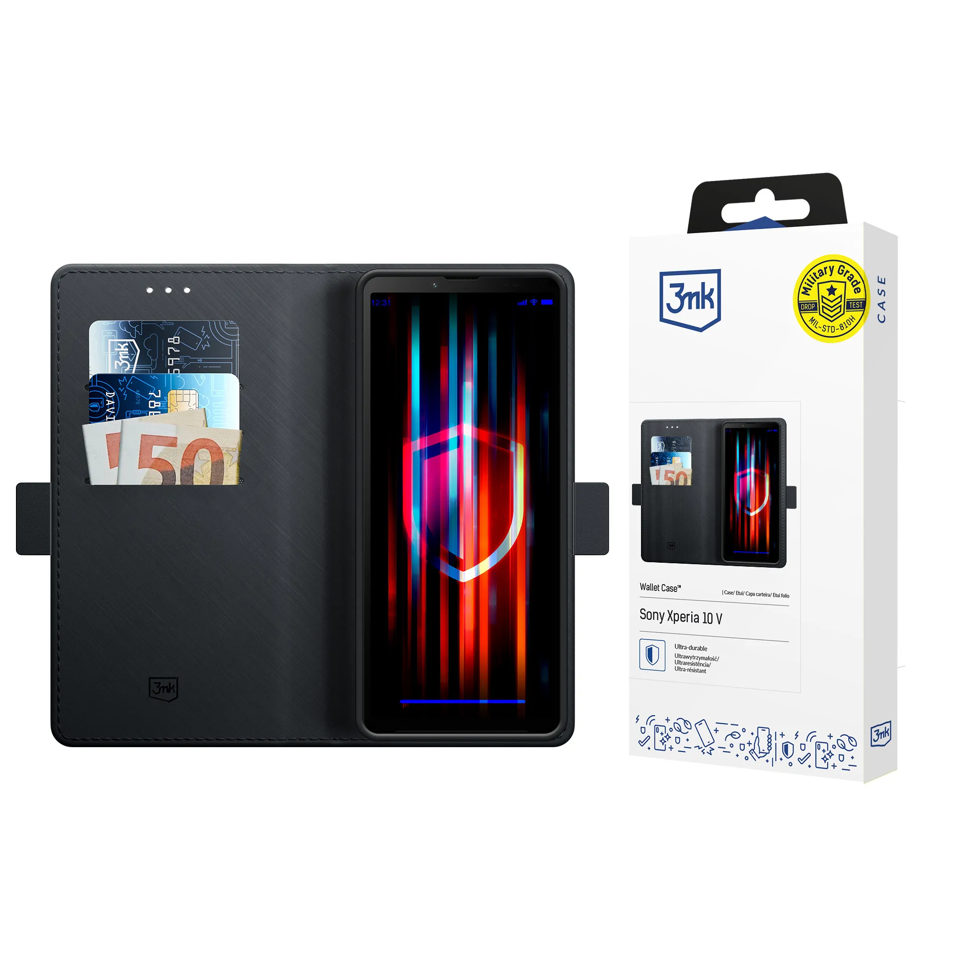 Case for Sony Xperia 10 V - 3mk Wallet Case