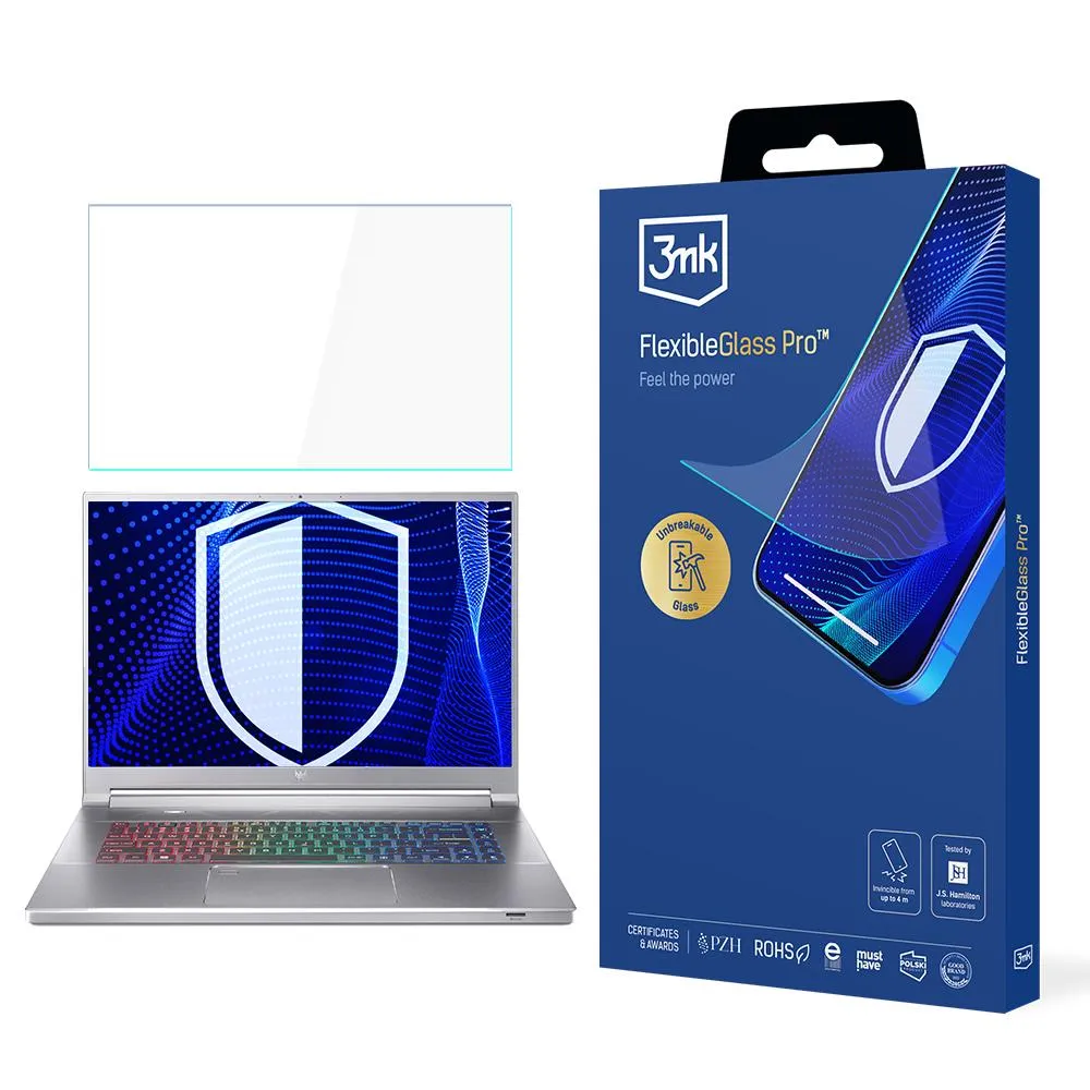 Shatterproof glass for Acer Predator Triton 300 SE 16'' - 3mk FlexibleGlass Pro