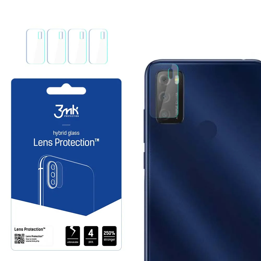 Glass for the camera lens for Alcatel 1S 2021 - 3mk Lens Protection