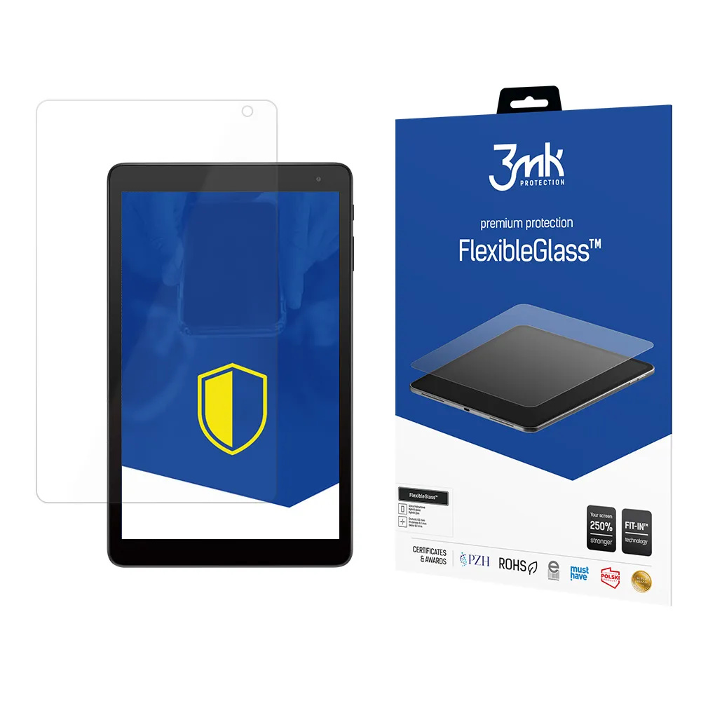 Shatterproof hybrid glass for Alcatel TAB 1T 10 - 3mk FlexibleGlass