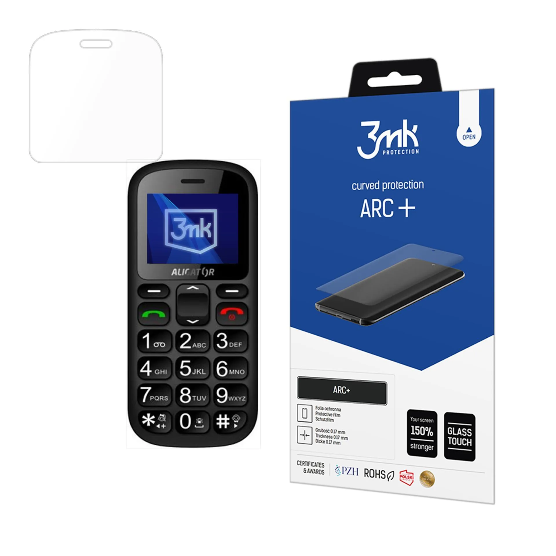 Protective film for Aligator A321 Senior - 3mk ARC+