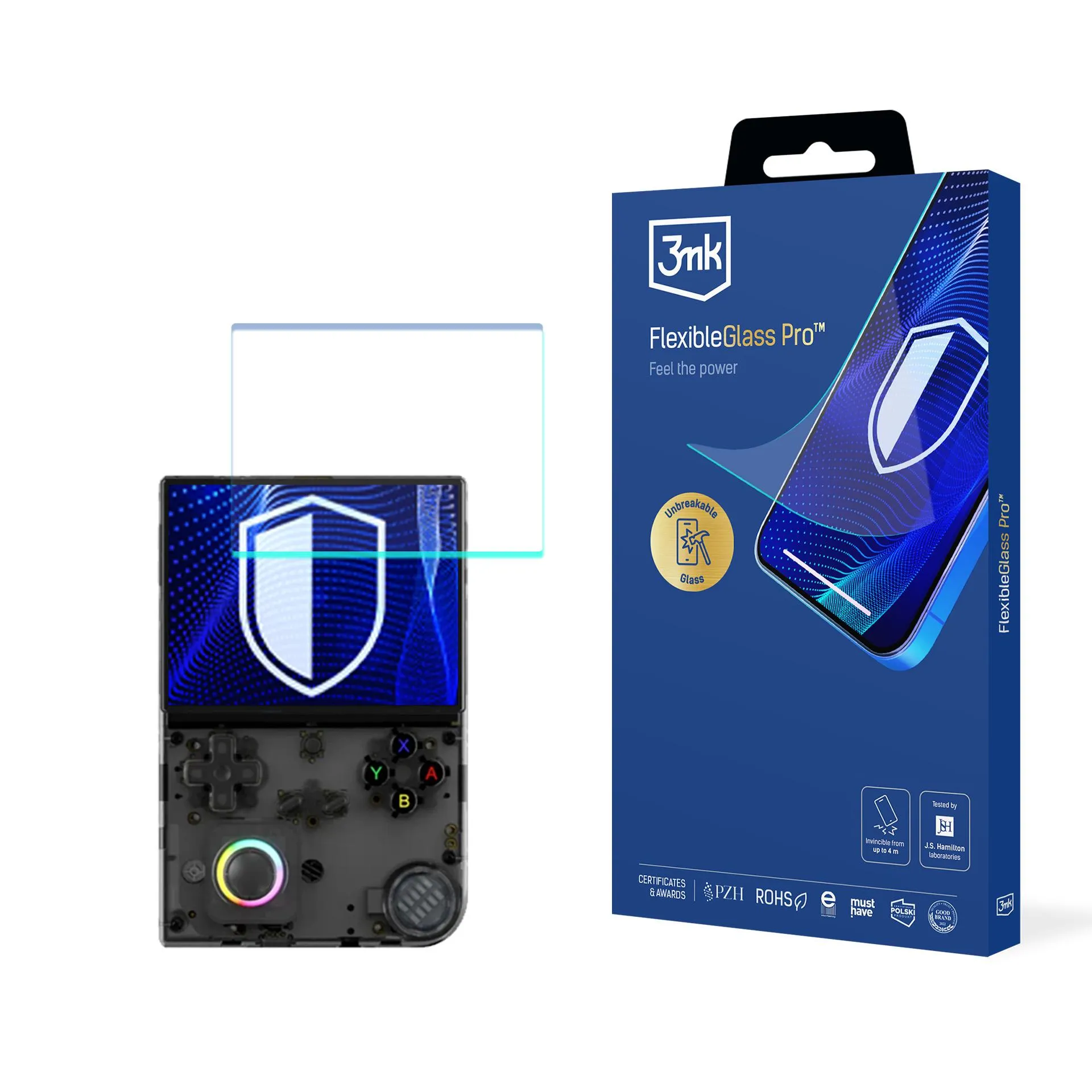 Shatterproof glass for Anbernic RG40xx V - 3mk FlexibleGlass Pro