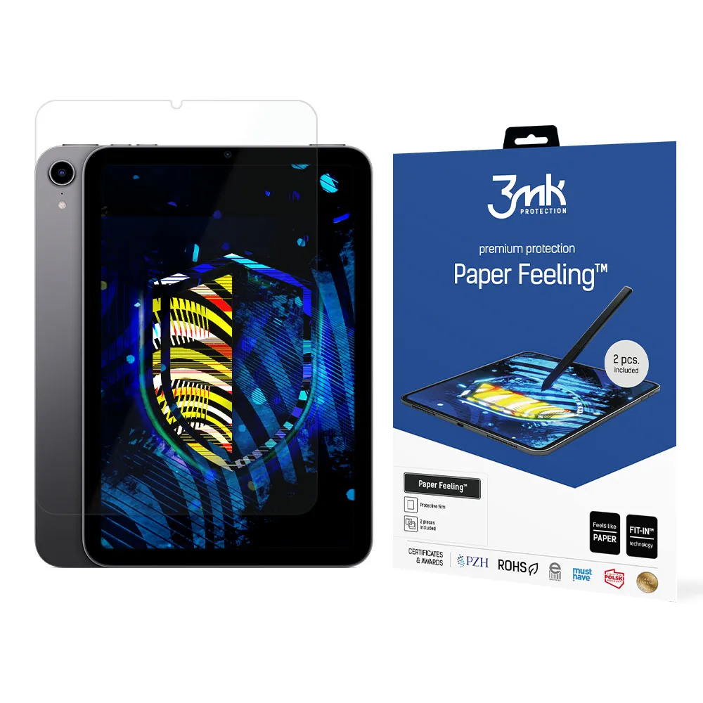 Protective film for Apple iPad Mini 6/Apple iPad Mini 7 - 3mk Paper Feeling (2 pcs.)