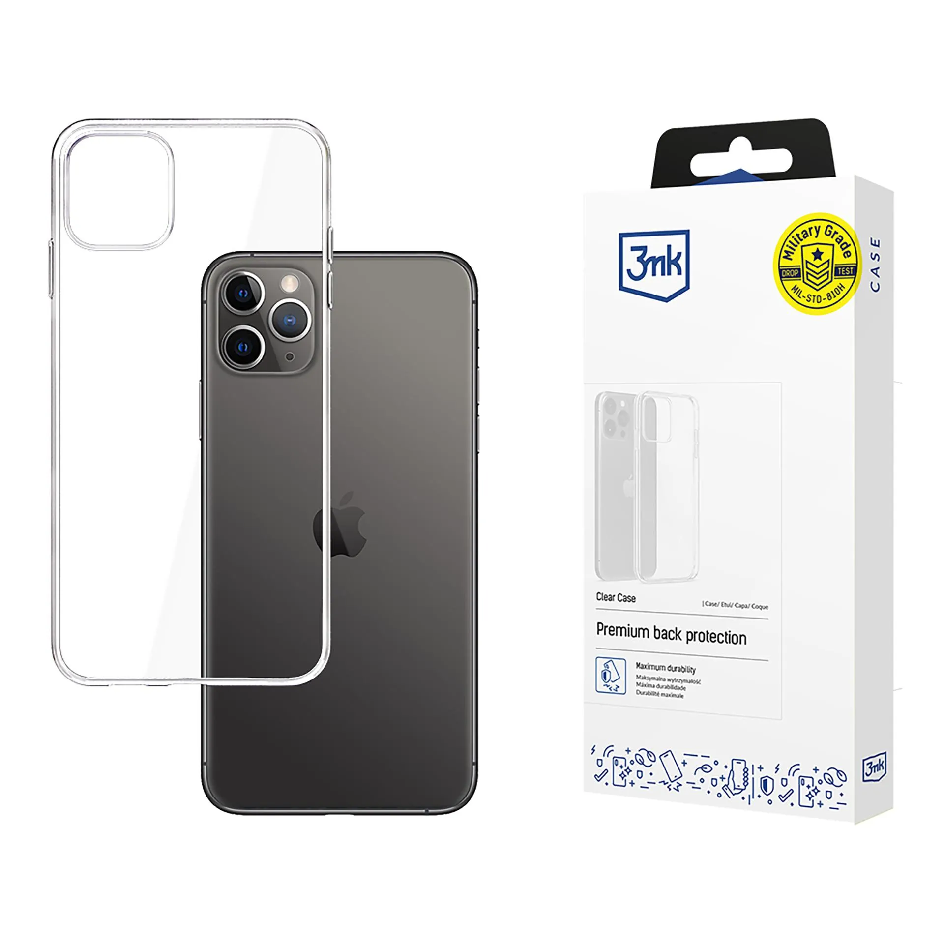 Case for Apple iPhone 11 Pro Max - 3mk Clear Case