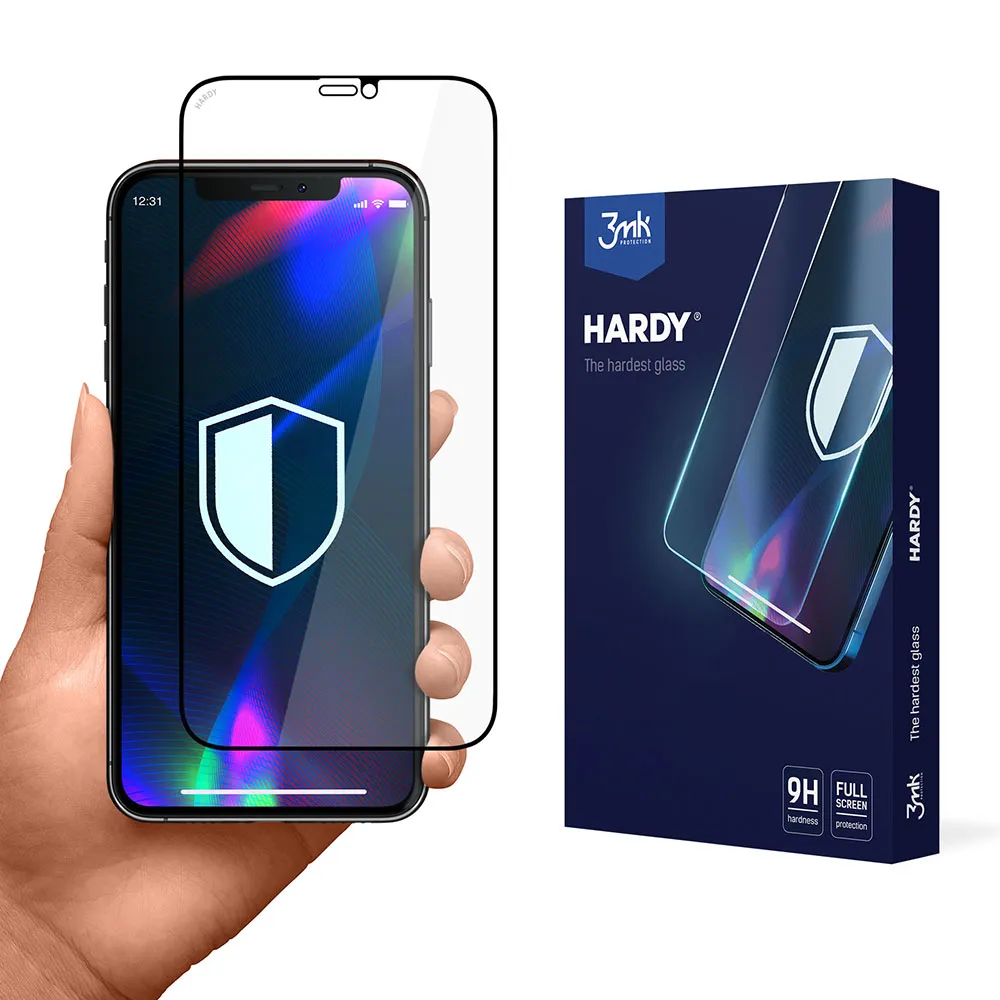 Super tough tempered glass for Apple iPhone 12 Pro Max - 3mk Hardy