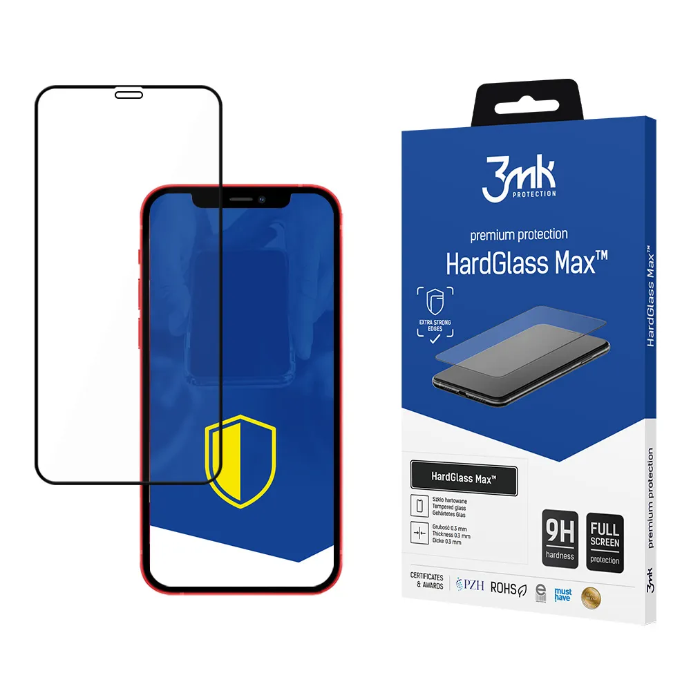 Reinforced tempered glass for Apple iPhone 12 Pro Max - 3mk HardGlass Max