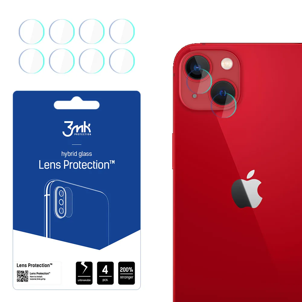 Glass for the camera lens for Apple iPhone 13 Mini - 3mk Lens Protection