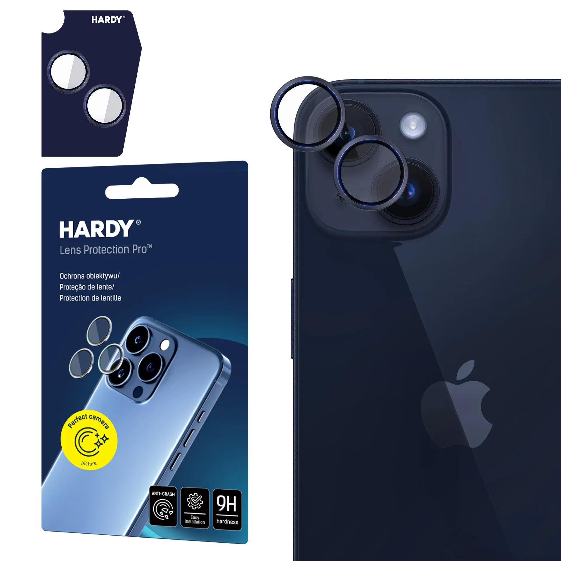 Lens protection for Apple iPhone 15 Pro - 3mk HARDY Lens Protection Pro